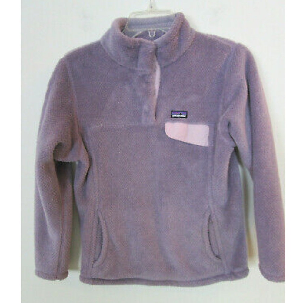 Lavender Patagonia Snap Pullover